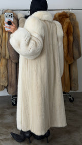Vintage Fox & Mink Fur Coat