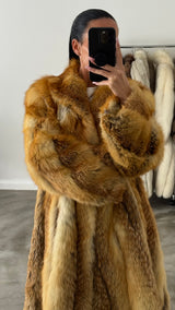 Vintage Fox Fur Coat