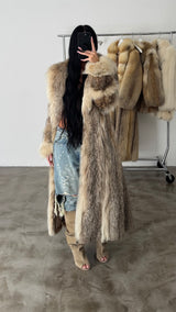 Vintage Lynx Fur Coat