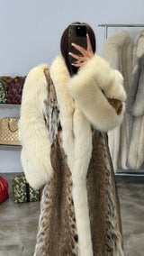 Vintage Lynx Fur Coat