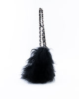 Chanel Lambskin & Mongolian Goat Fur Tibet Flap Bag