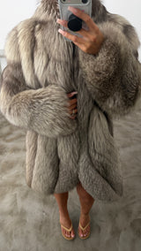 Vintage Fox Fur Coat