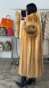 Vintage Fox Fur Coat
