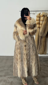 Vintage Lynx Fur Coat