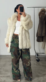 Vintage Fox Fur Coat