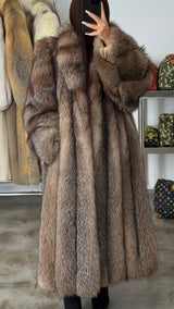 Vintage Fox Fur Coat