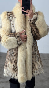 Vintage Lynx Fur Coat
