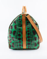 Louis Vuitton X Yayoi Kusama Pumpkin Dots Monogram Keepall 55