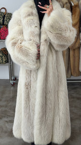 Vintage Fox Fur Coat