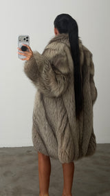 Vintage Fox Fur Coat