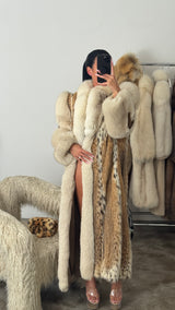 Vintage Lynx Fur Coat