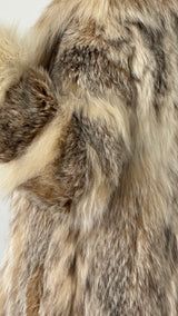 Vintage Lynx Fur Coat