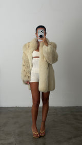 Vintage Fox Fur Coat