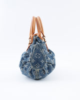Louis Vuitton Monogram Denim Mini Pleaty Bag