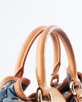 Louis Vuitton Monogram Denim Mini Pleaty Bag