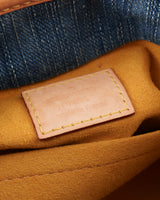 Louis Vuitton Monogram Denim Mini Pleaty Bag
