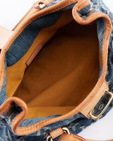 Louis Vuitton Monogram Denim Mini Pleaty Bag