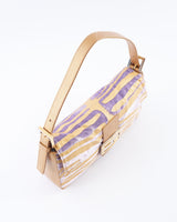 Fendi Zebra Printed Baguette