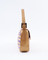 Fendi Zebra Printed Baguette