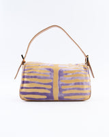 Fendi Zebra Printed Baguette