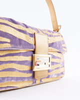 Fendi Zebra Printed Baguette