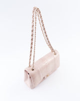 Chanel Python Jumbo Classic Double Flap Bag