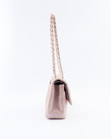 Chanel Python Jumbo Classic Double Flap Bag