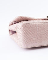 Chanel Python Jumbo Classic Double Flap Bag