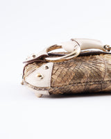 Gucci X Tom Ford Python Horsebit Chain Shoulder Bag