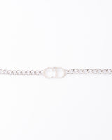 Dior CD Crystal Logo Necklace