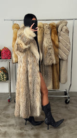 Vintage Lynx Fur Coat