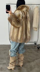 Vintage Fox Fur Coat