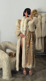 Vintage Lynx Fur Coat