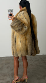 Vintage Fox Fur Coat