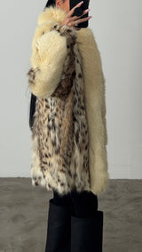 Vintage Lynx Fur Coat