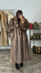 Vintage Fox Fur Coat