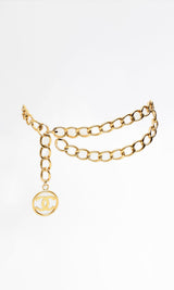 Chanel CC Double Chain Belt