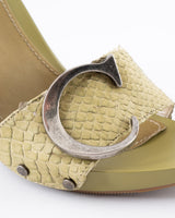 Dior Snakeskin Heels - EU 34