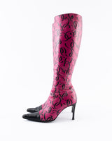 Chanel Leather CC Boots - EU 38.5