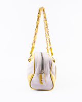 Dolce & Gabbana Leather Chain Shoulder Bag