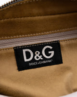 Dolce & Gabbana Leather Chain Shoulder Bag