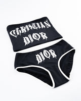 Dior Gothic Bandeau Bikini