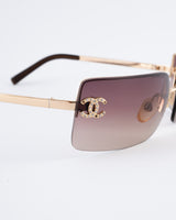 Chanel Rimless Sunglasses