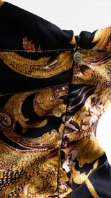 Roberto Cavalli Baroque Dress