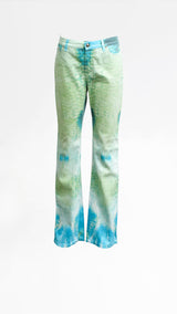 Cavalli Snakeskin Trousers