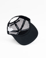 Chrome Hearts Triple Cross Cemetery Leather Trucker Hat