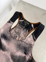 Jean Paul Gaultier Tromp I'Oeil Silk "Statue" Dress