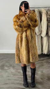 Vintage Fox Fur Coat