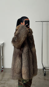 Vintage Fox Fur Coat