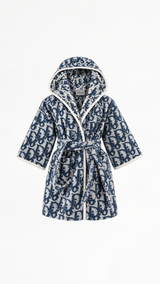 Dior Monogram Hooded Robe - Age 4